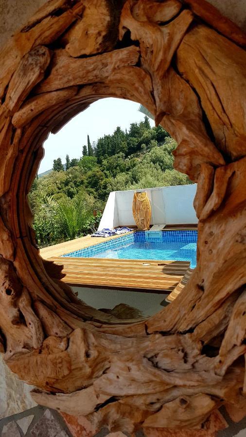 Luxury Villa Athina Nikiána Kültér fotó