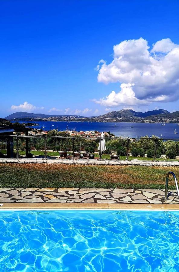 Luxury Villa Athina Nikiána Kültér fotó