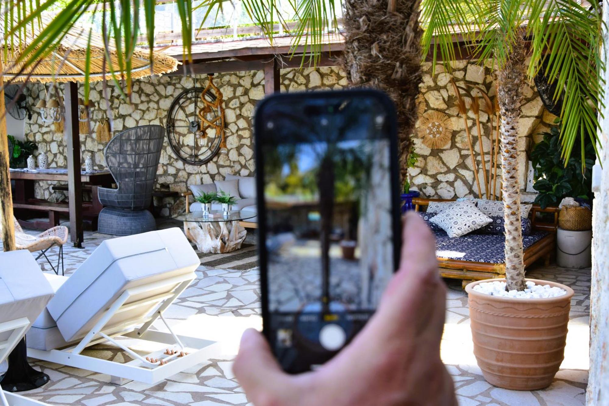 Luxury Villa Athina Nikiána Kültér fotó